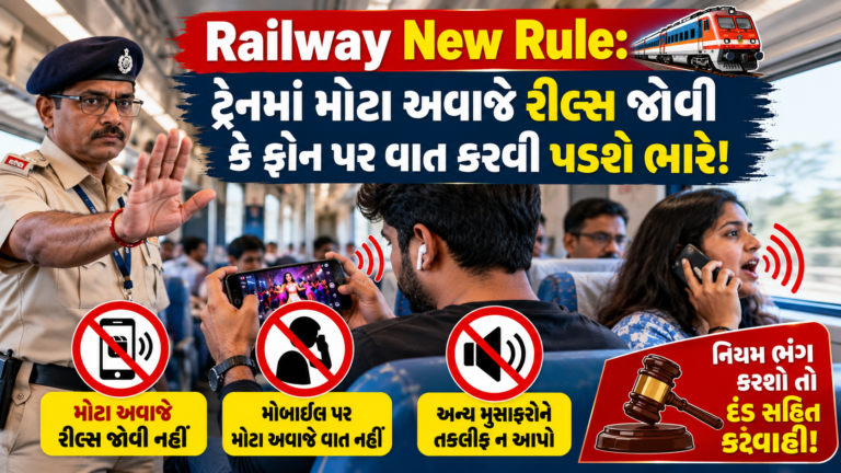 Railway New Rule: ટ્રેનમાં રીલ્સ જોવાના નિયમો અને દંડ